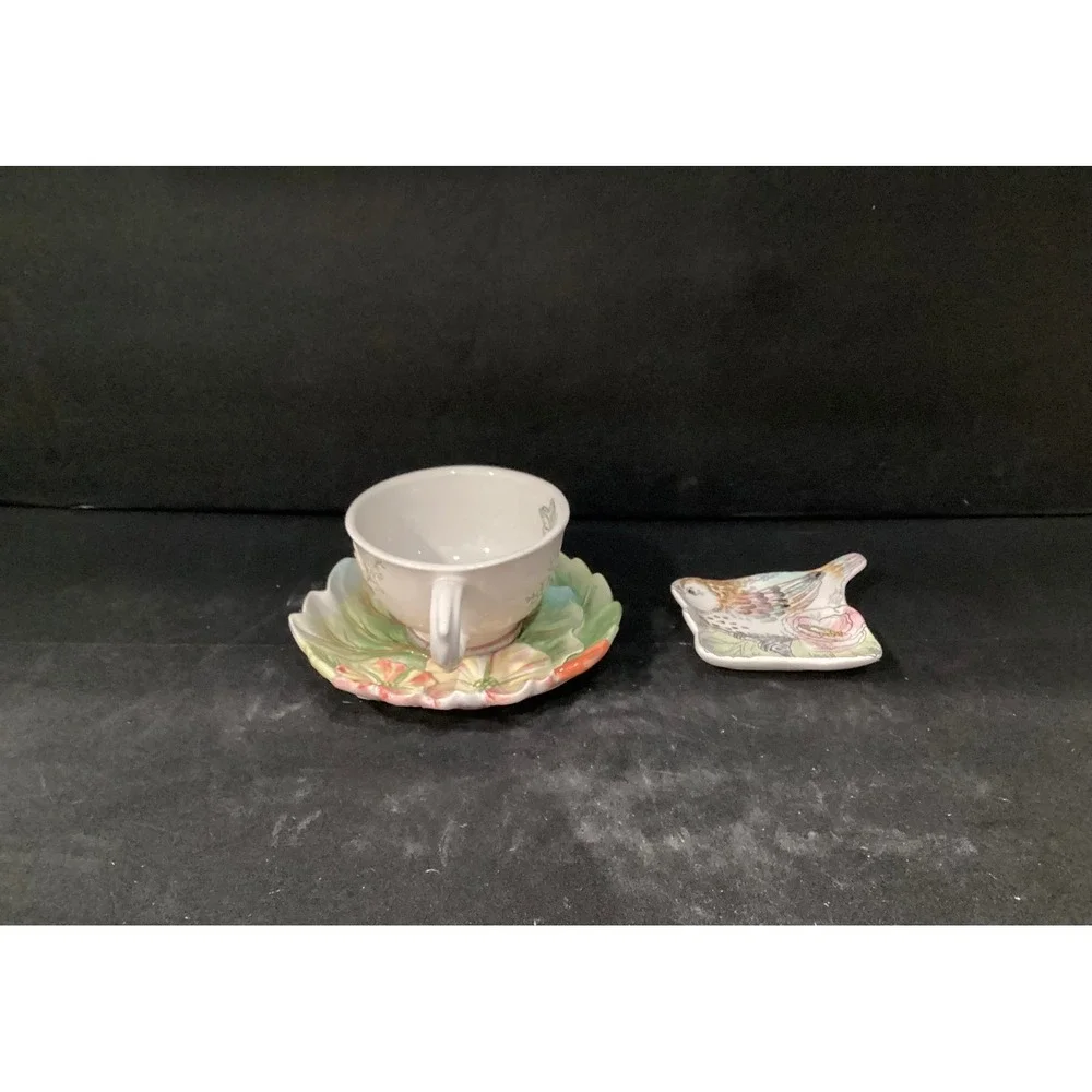 Fitz & Floyd Butterfly Tea Set, English Garden Collection, Replacement Tableware